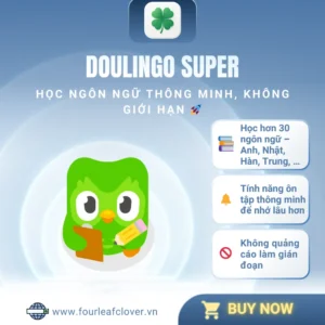 Duolingo Super – Học ngôn ngữ vui nhộn, ưu đãi tháng này
