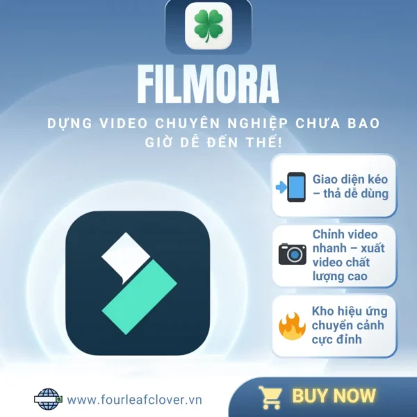 Filmora – Biến ý tưởng thành video chuyên nghiệp chỉ trong vài phút