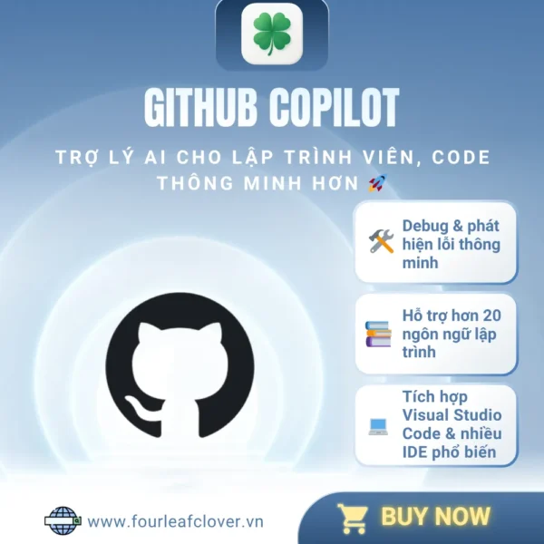 GitHub Copilot giá rẻ – Hỗ trợ lập trình tự động bằng AI
