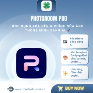 Photoroom Pro giá rẻ – Xóa nền ảnh chuyên nghiệp