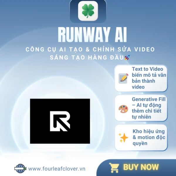 Runway ML – Dựng video AI từ text cực đỉnh