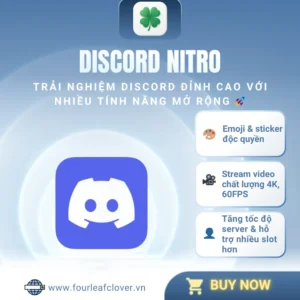Discord Nitro - Nâng cấp trải nghiệm chat & stream đỉnh cao